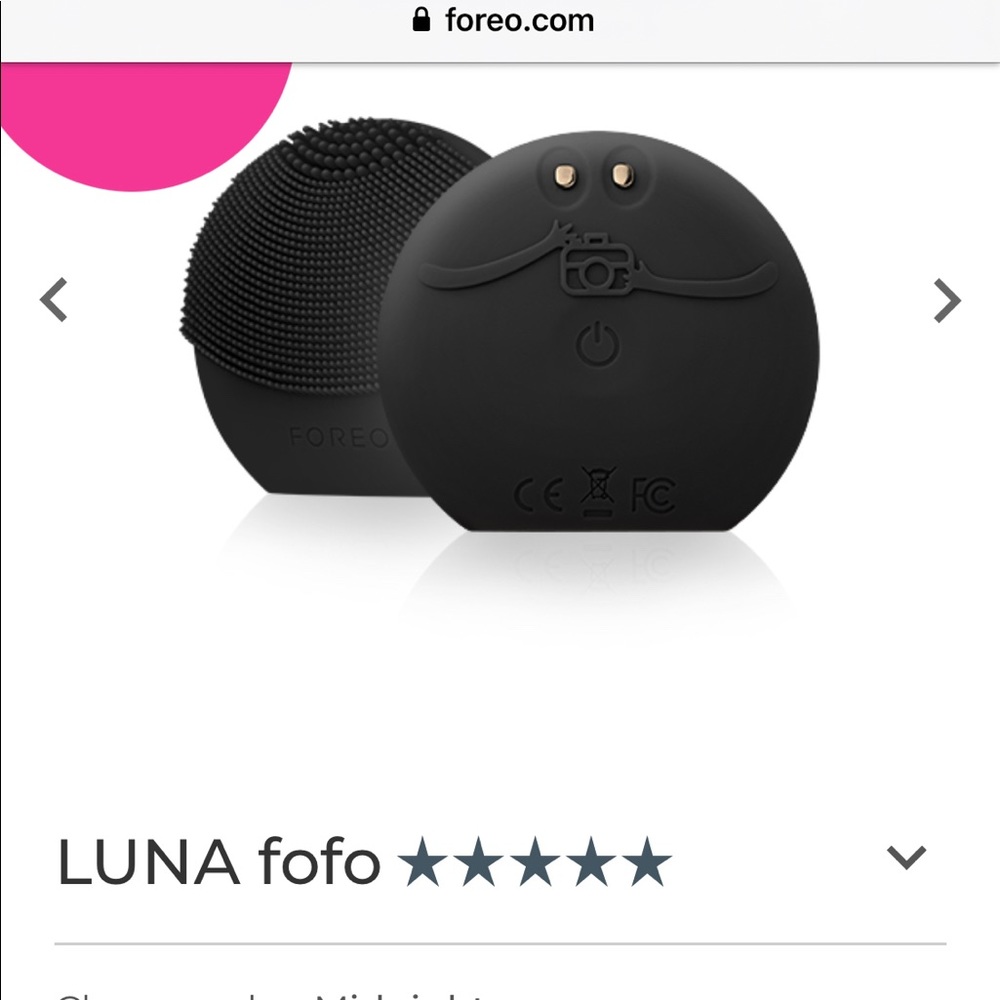 New FOREO Lunafoto Facial Cleansing Brush